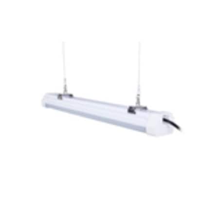 Alset LED 4' Stairwell fixture 4K CCT with OC and EM 61629